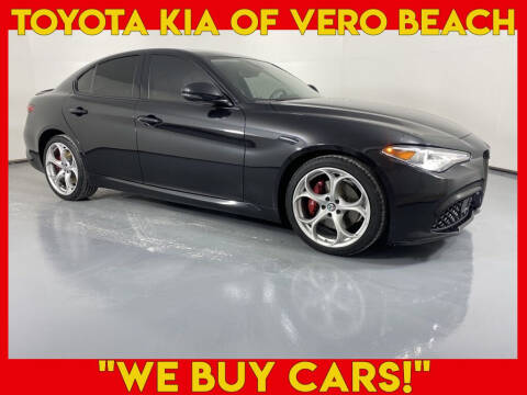 2019 Alfa Romeo Giulia for sale at PHIL SMITH AUTOMOTIVE GROUP - Toyota Kia of Vero Beach in Vero Beach FL
