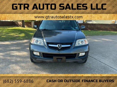 2006 Acura MDX for sale at GTR Auto Sales LLC in Haltom City TX