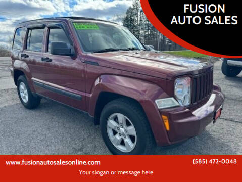 2009 Jeep Liberty for sale at FUSION AUTO SALES in Spencerport NY