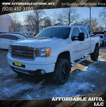 2013 GMC Sierra 2500HD for sale at AFFORDABLE AUTO, LLC in Green Bay WI