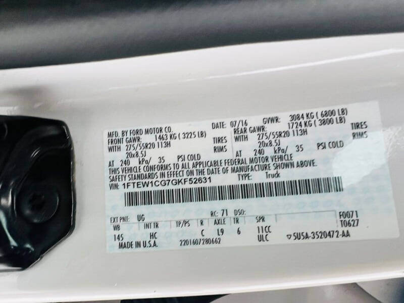 2016 Ford F-150 Lariat