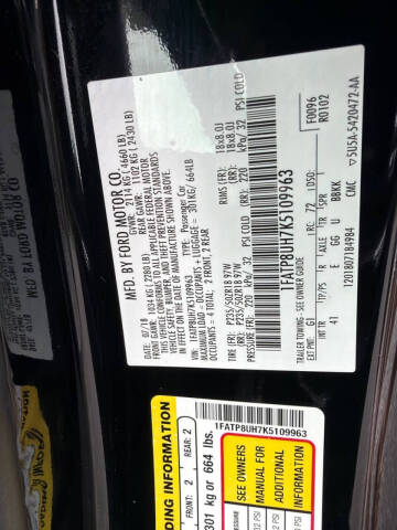 2019 Ford Mustang