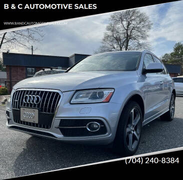 2016 Audi Q5 for sale at B & C AUTOMOTIVE SALES in Lincolnton NC