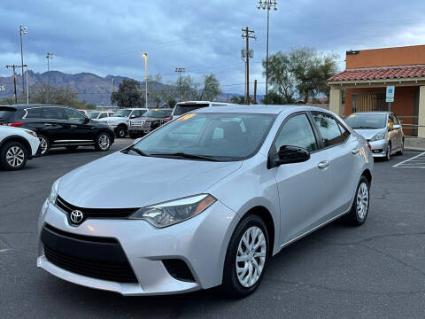 2014 Toyota Corolla for sale at CAR WORLD in Tucson AZ