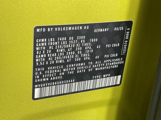 2025 Volkswagen ID. Buzz 1st Edition 4Motion