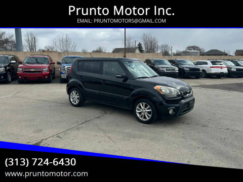 2012 Kia Soul for sale at Prunto Motor Inc. in Dearborn MI