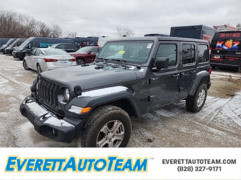 2022 Jeep Wrangler Unlimited for sale at Hickory Used Car Superstore in Hickory NC