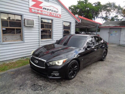 2015 Infiniti Q50 for sale at Z Motors in North Lauderdale FL