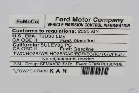 2025 Ford Mustang EcoBoost