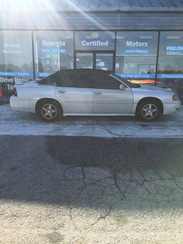 2004 Chevrolet Impala for sale at Georgia Certified Motors in Stockbridge GA