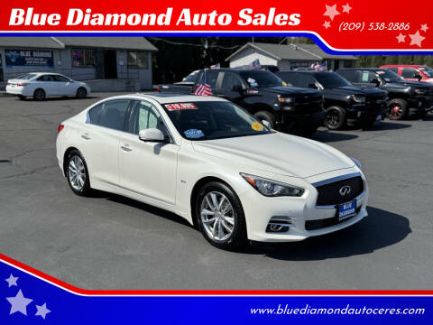 2017 Infiniti Q50 for sale at Blue Diamond Auto Sales in Ceres CA