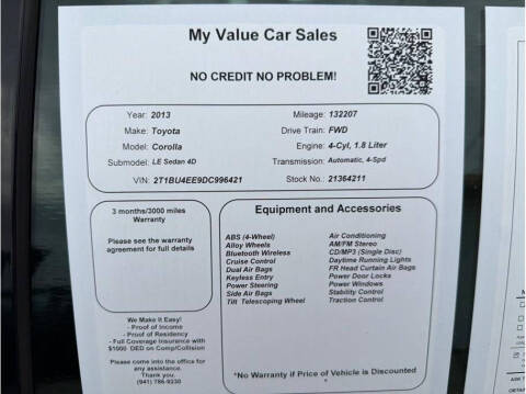 2013 Toyota Corolla