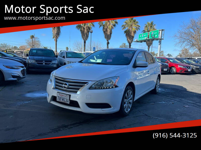 2014 Nissan Sentra for sale at Motor Sports Sac in Sacramento CA