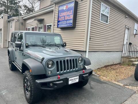 2014 Jeep Wrangler Unlimited for sale at Lonsdale Auto Sales in Lincoln RI