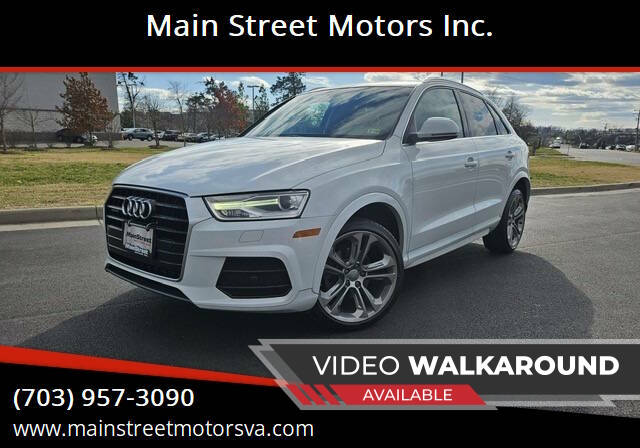 2016 Audi Q3 for sale at Main Street Motors Inc. in Chantilly VA