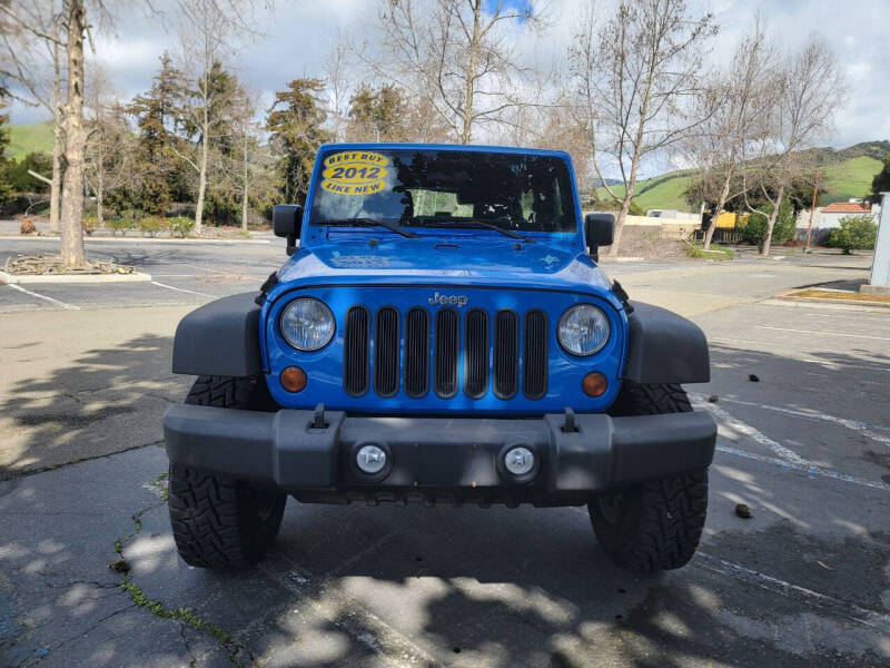 Used 2012 Jeep Wrangler Unlimited Sport with VIN 1C4BJWDG2CL160464 for sale in Fremont, CA