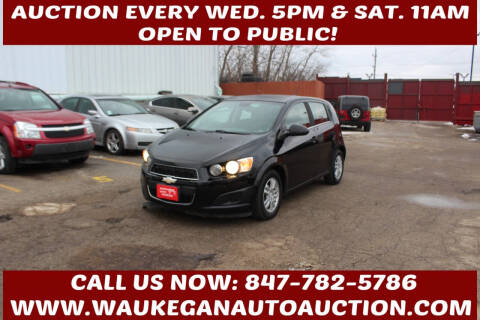 2012 Chevrolet Sonic for sale at Waukegan Auto Auction in Waukegan IL