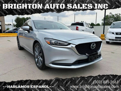 2018 Mazda MAZDA6 for sale at BRIGHTON AUTO SALES INC in Brighton CO