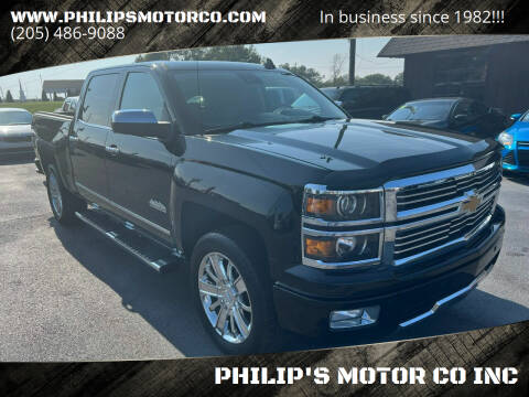 2015 Chevrolet Silverado 1500 for sale at PHILIP'S MOTOR CO INC in Haleyville AL