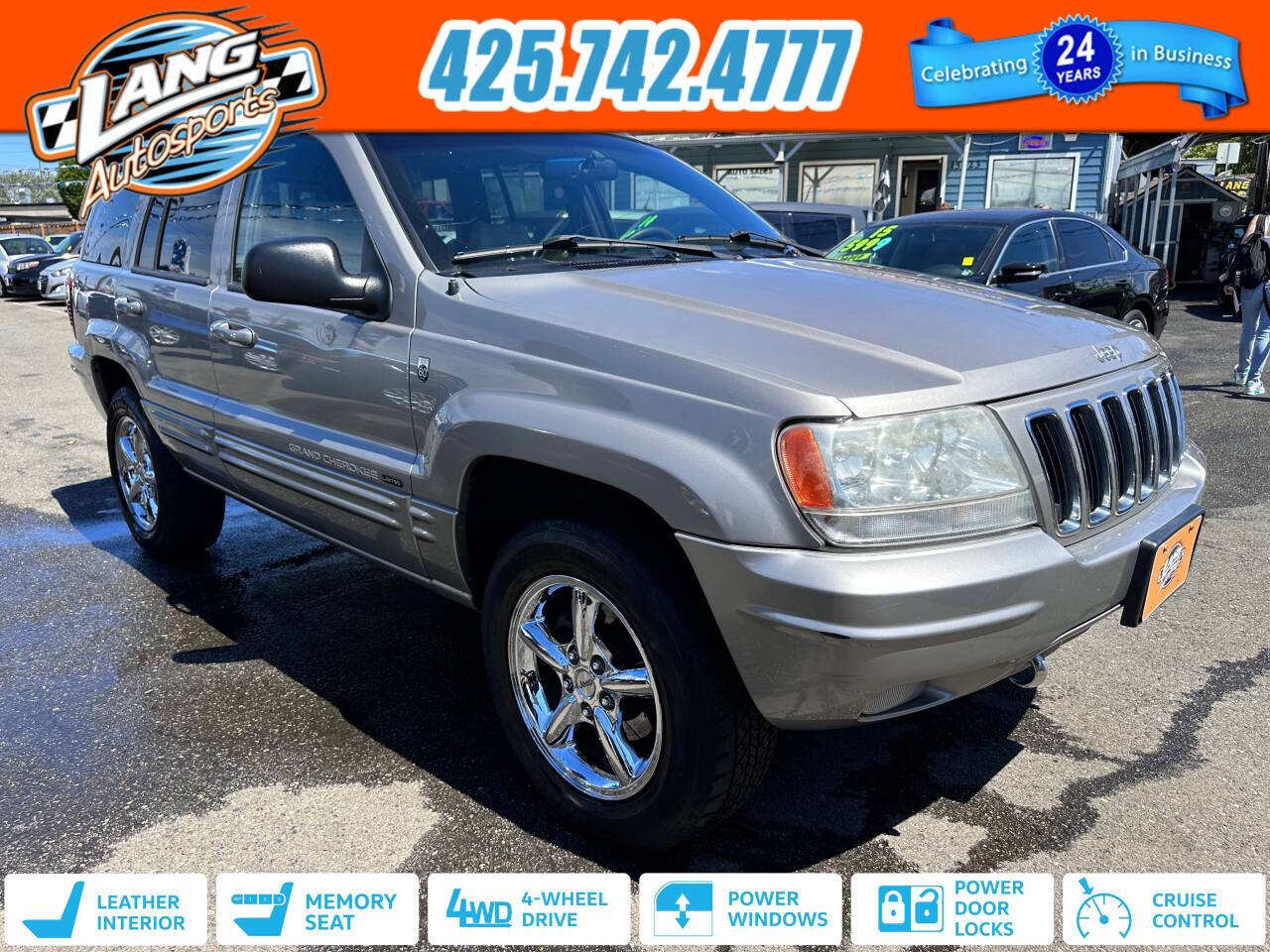 2001 Jeep Grand Cherokee for sale at Lang Autosports in Lynnwood, WA