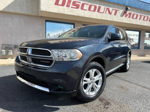 2013 Dodge Durango for sale at Discount Motors in Pueblo CO