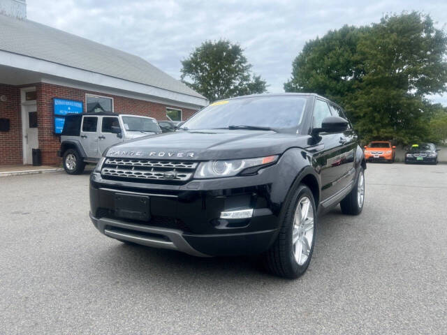 2015 Land Rover Range Rover Evoque for sale at Kinsman Auto Sales in North Andover, MA