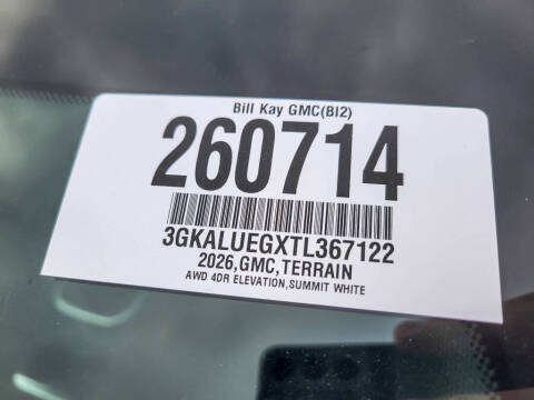 2026 GMC Terrain Elevation