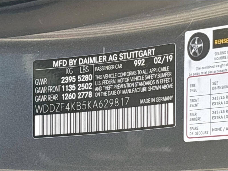 2019 Mercedes-Benz E-Class E 300 4MATIC