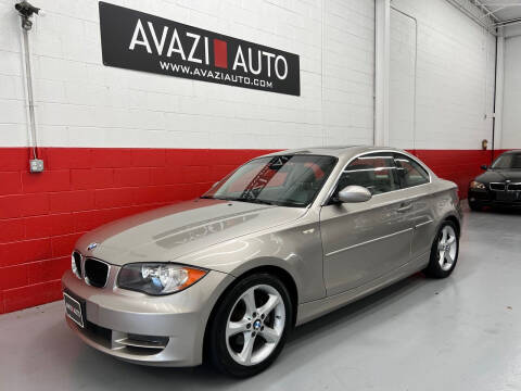 2009 BMW 1 Series for sale at AVAZI AUTO GROUP LLC in Gaithersburg MD