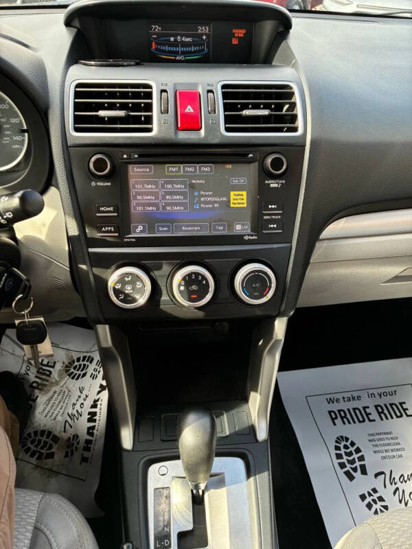 2016 Subaru Forester 2.5i