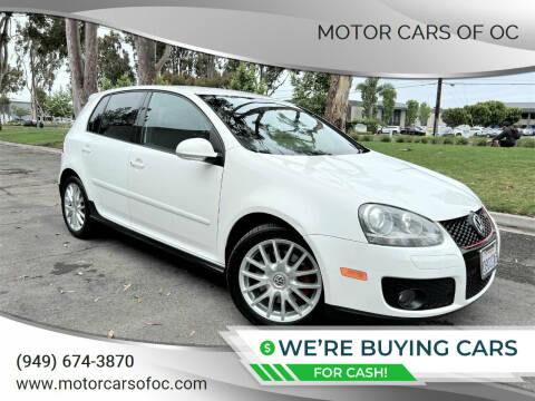 2007 Volkswagen GTI for sale at Motor Cars of OC in Costa Mesa CA