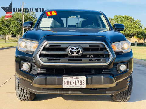 2016 Toyota Tacoma for sale at Baja Texas Auto in Mansfield TX