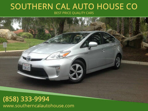 2014 Toyota Prius for sale at SOUTHERN CAL AUTO HOUSE CO in San Diego CA