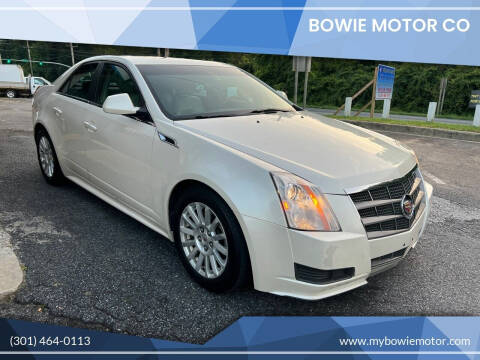 2011 Cadillac CTS for sale at Bowie Motor Co in Bowie MD