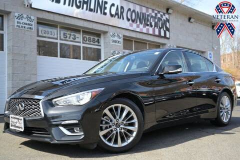2021 Infiniti Q50 for sale at The Highline Car Connection in Waterbury CT