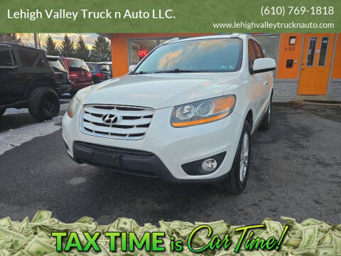 2011 Hyundai Santa Fe for sale at Lehigh Valley Truck n Auto LLC. in Schnecksville PA