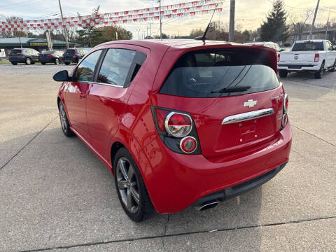 2013 Chevrolet Sonic RS Manual