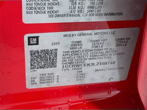 2020 Chevrolet Silverado 1500 LT