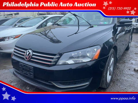 2013 Volkswagen Passat for sale at Philadelphia Public Auto Auction in Philadelphia PA