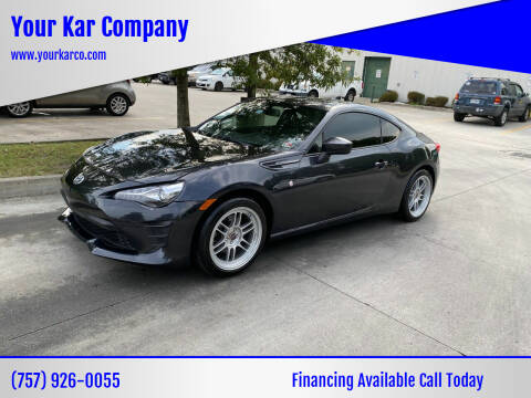 2018 Toyota 86 for sale at Your Kar Company in Norfolk VA