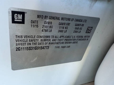 2016 Chevrolet Impala LT