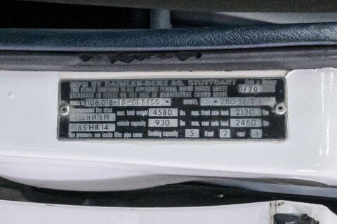 1971 Mercedes-Benz 280-Class