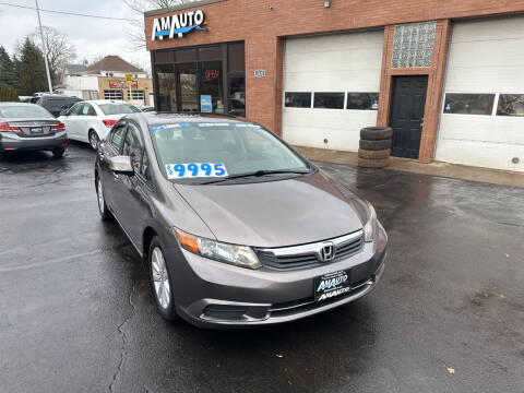 2012 Honda Civic for sale at AM AUTO SALES LLC in Milwaukee WI