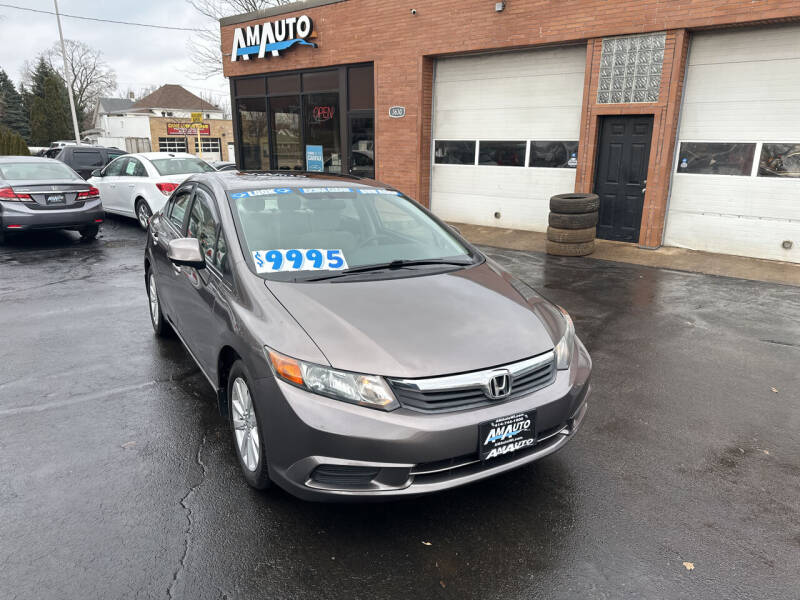 2012 Honda Civic for sale at AM AUTO SALES LLC in Milwaukee WI