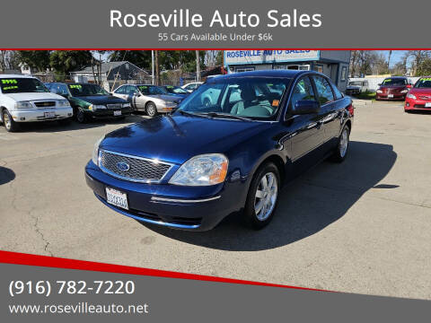 2005 Ford Five Hundred for sale at Roseville Auto Sales in Roseville CA