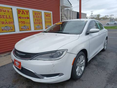 2016 Chrysler 200 for sale at Mack's Autoworld in Toledo OH