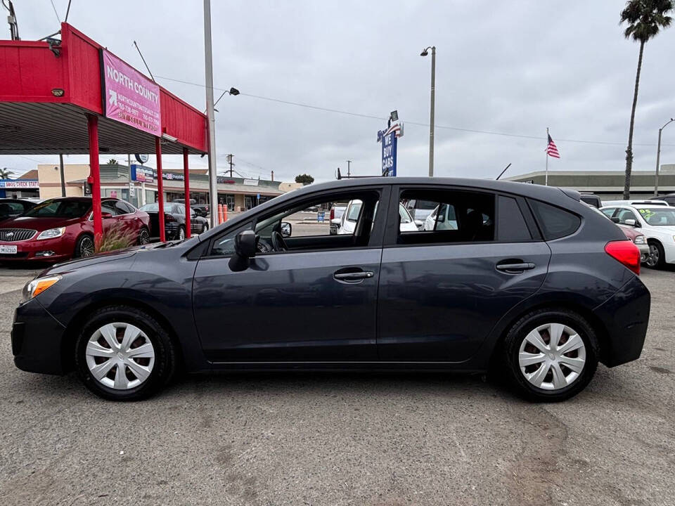 2013 Subaru Impreza for sale at North County Auto in Oceanside, CA