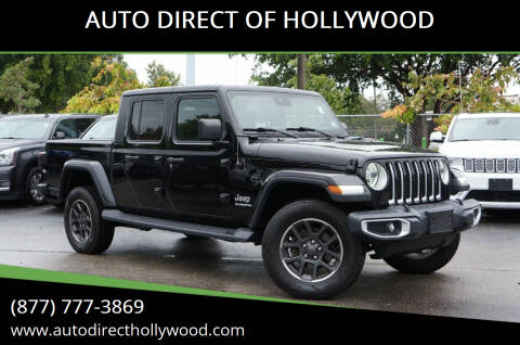 2020 Jeep Gladiator for sale at AUTO DIRECT OF HOLLYWOOD in Hollywood FL