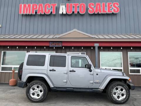2014 Jeep Wrangler Unlimited for sale at Impact Auto Sales in Wenatchee WA