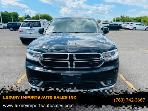 2018 Dodge Durango for sale at LUXURY IMPORTS AUTO SALES INC in North Branch MN